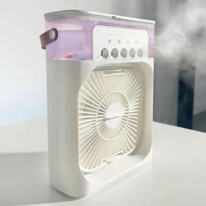 3-in-1 Mini Air Cooler & LED Night Light